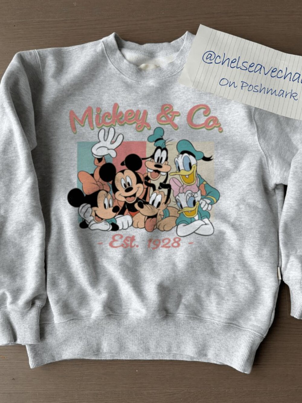 Vintage Mickey And Company EST 1928 Disney Sweatshirt, Family Vacation Shirt Tee